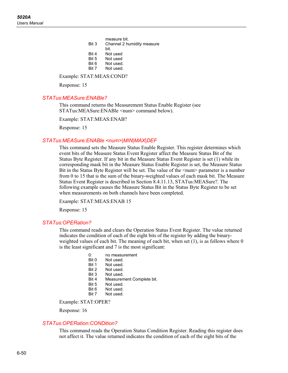 Fluke 5020A User Manual | Page 120 / 142