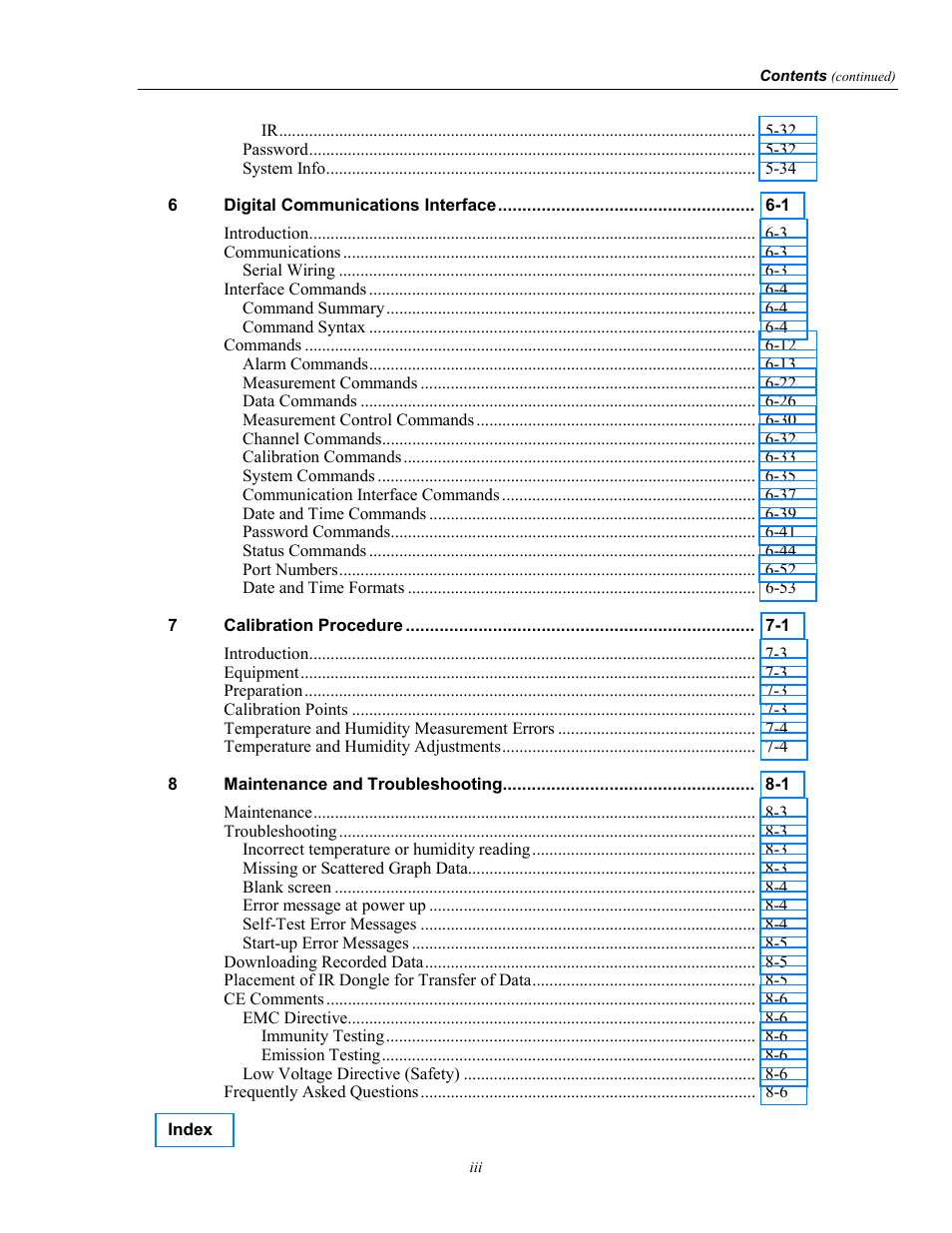 Fluke 5020A User Manual | Page 5 / 142