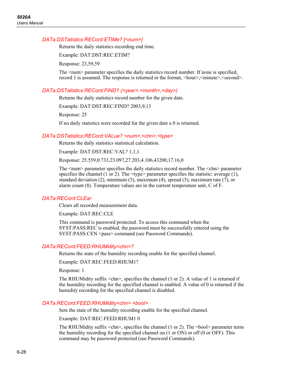 Fluke 5020A User Manual | Page 98 / 142