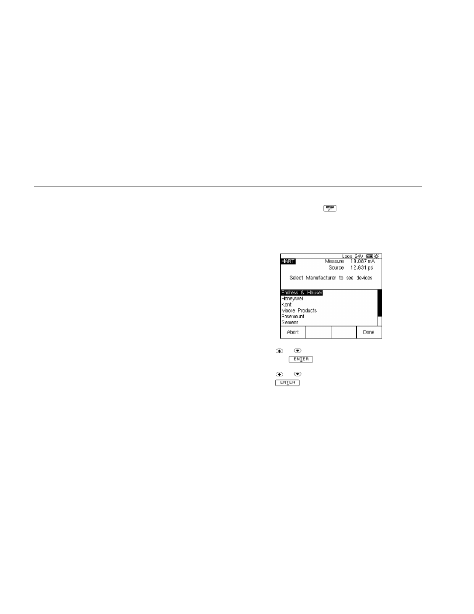 Supported vs. generic transmitters | Fluke HART 744 User Manual | Page 14 / 30