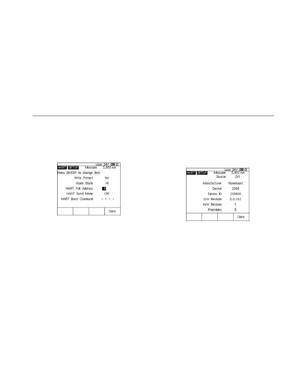 Hart output, Hart information | Fluke HART 744 User Manual | Page 19 / 30