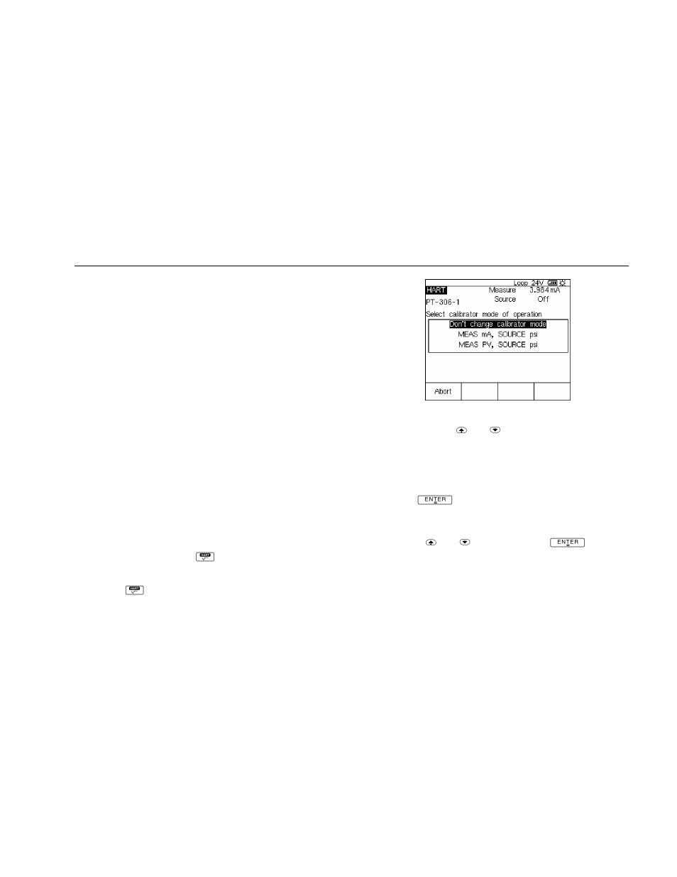 Calibrating a supported hart transmitter | Fluke HART 744 User Manual | Page 23 / 30