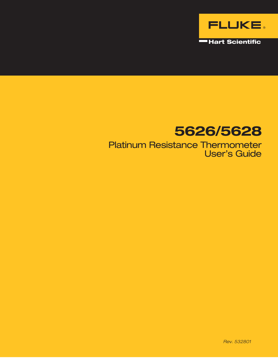 Fluke 5626/5628 User Manual | 22 pages