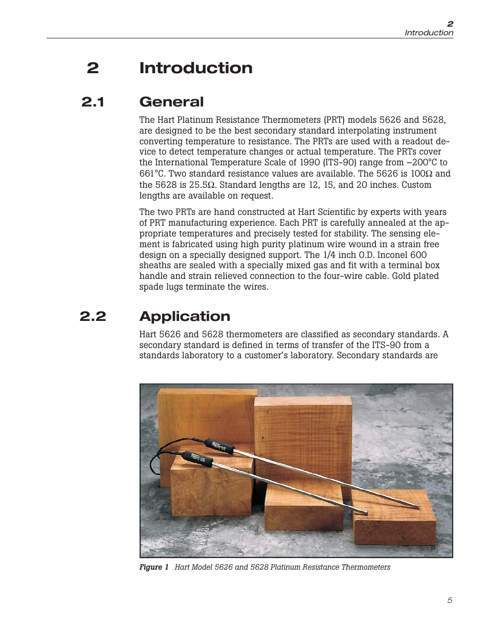 2 introduction 5, 1 general 5, 2 application 5 | 2 introduction, General, Application, Figure 1, 2introduction, 1 general, 2 application | Fluke 5626/5628 User Manual | Page 11 / 22