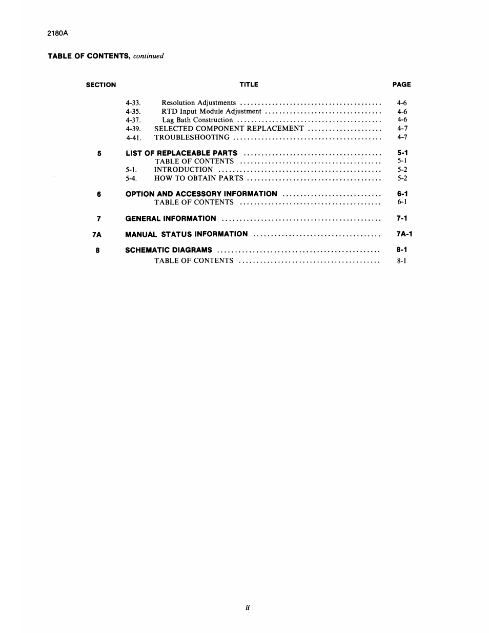 Fluke 2180A User Manual | Page 4 / 116