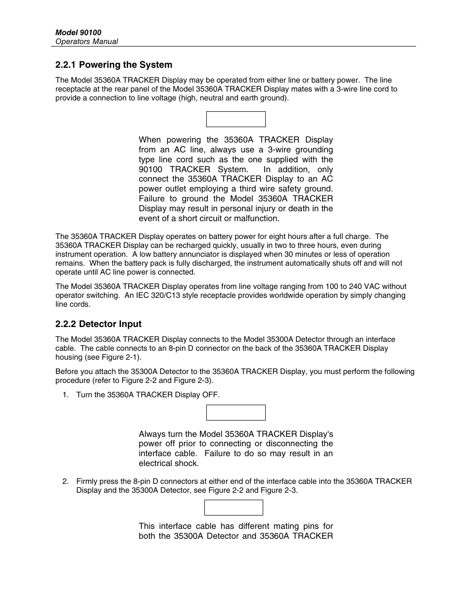 Fluke TRACKERTM 90100 User Manual | Page 14 / 60