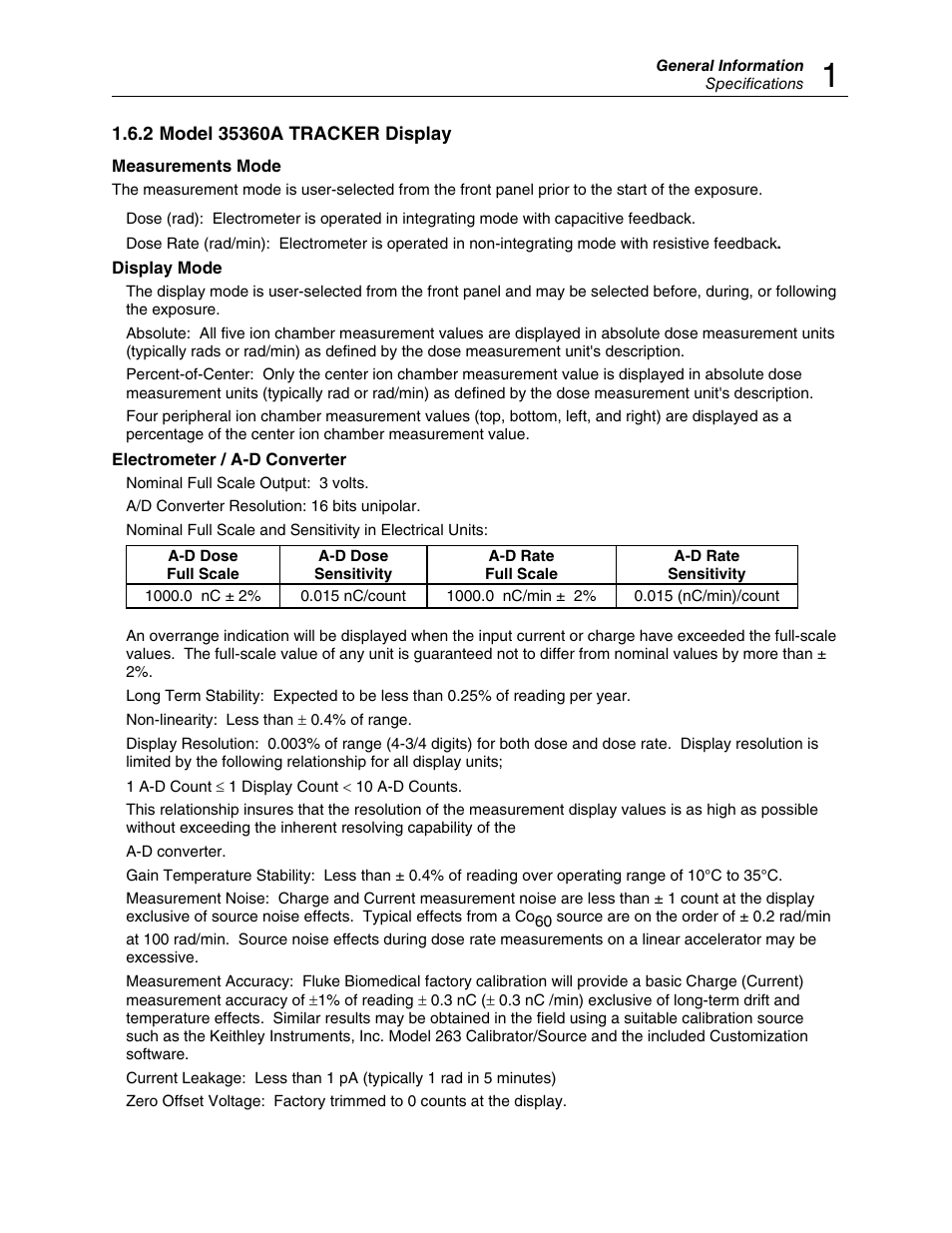 Fluke TRACKERTM 90100 User Manual | Page 9 / 60