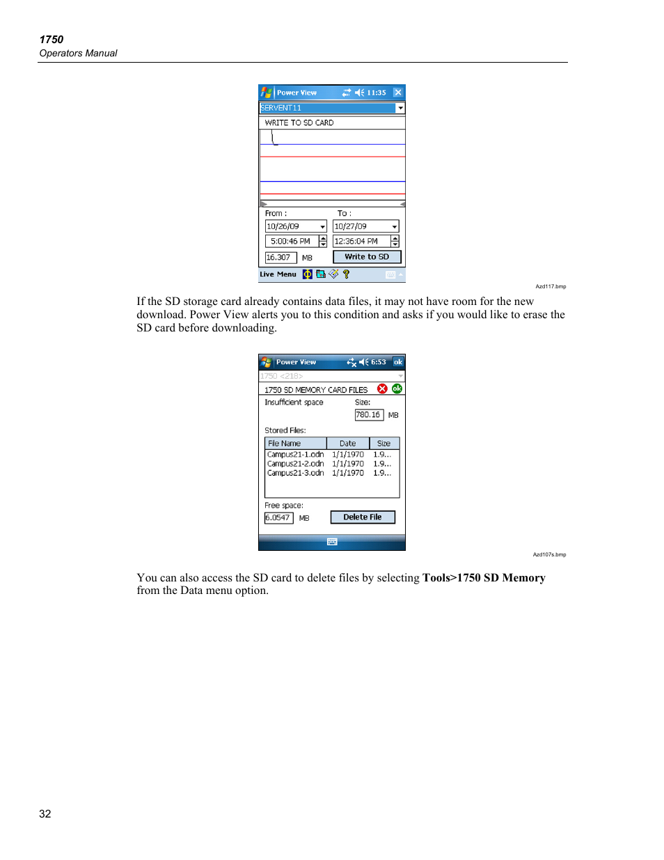 Fluke 1750 User Manual | Page 40 / 60