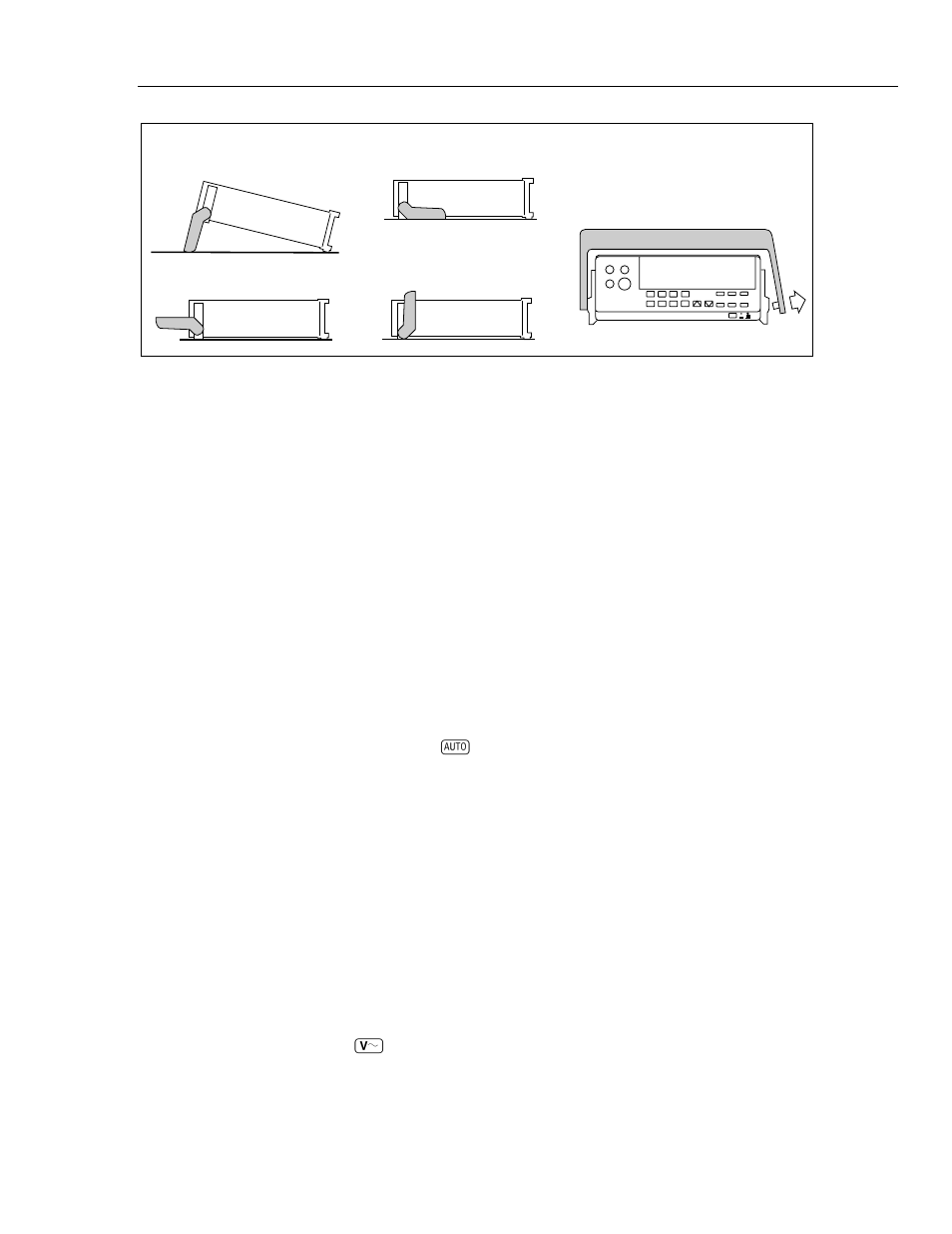 Turning the meter on, Using the pushbuttons | Fluke 45 User Manual | Page 20 / 122