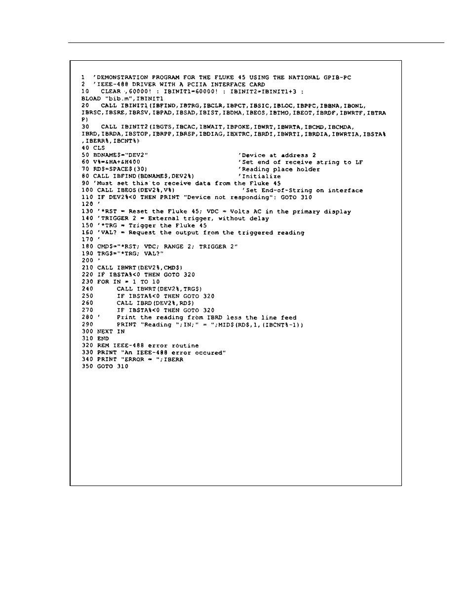Fluke 45 User Manual | Page 92 / 122