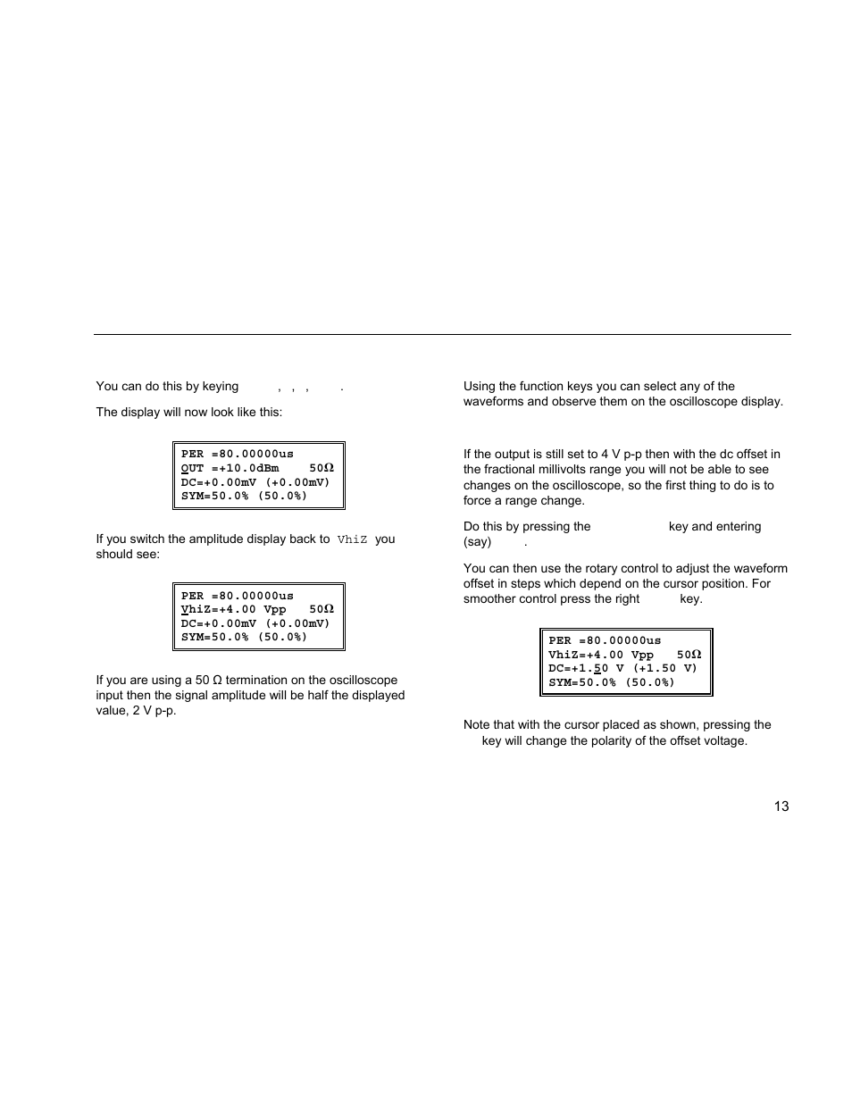 Fluke DDS Function Generator 271 User Manual | Page 23 / 34