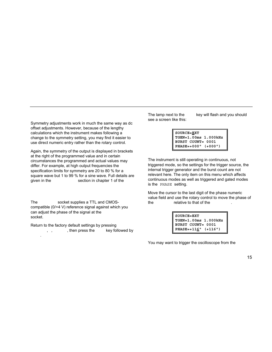 Fluke DDS Function Generator 271 User Manual | Page 25 / 34