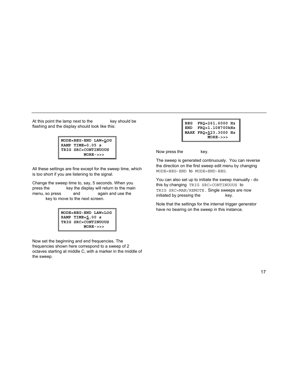 Generating a triggered burst | Fluke DDS Function Generator 271 User Manual | Page 27 / 34