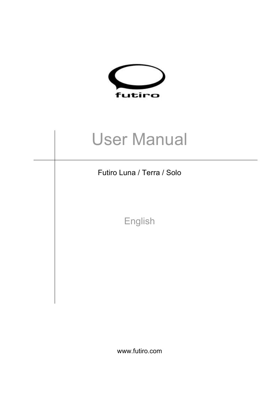 Futiro USB Phone User Manual | 17 pages