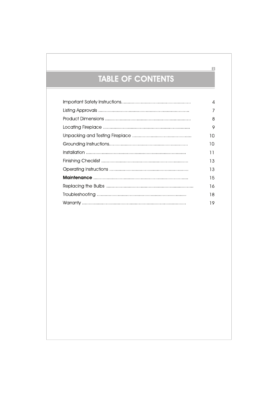Firesense BLT-999W-1 User Manual | Page 3 / 18