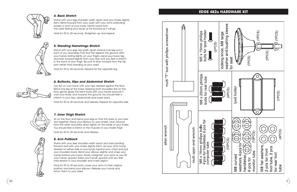 Fitness Quest 482u User Manual | Page 6 / 13