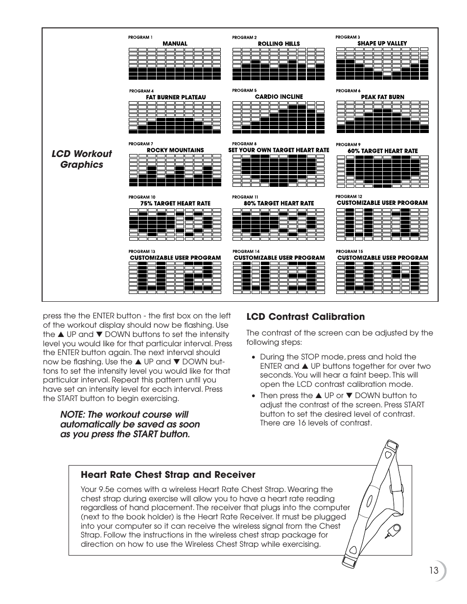 Fitness Quest 9.5e User Manual | Page 14 / 26