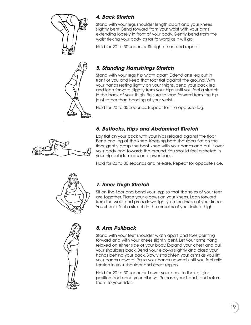 Fitness Quest 8.0e User Manual | Page 20 / 26