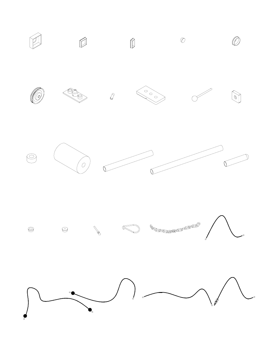 Parts identification page 3 | Fitness Quest Brutus 655 User Manual | Page 9 / 36