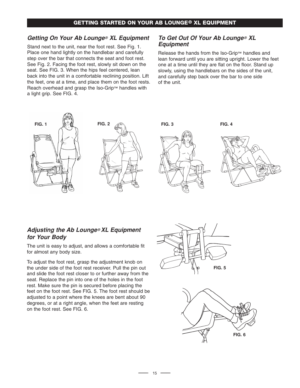 Fitness Quest Quest Ab Lounge XL System User Manual | Page 17 / 31
