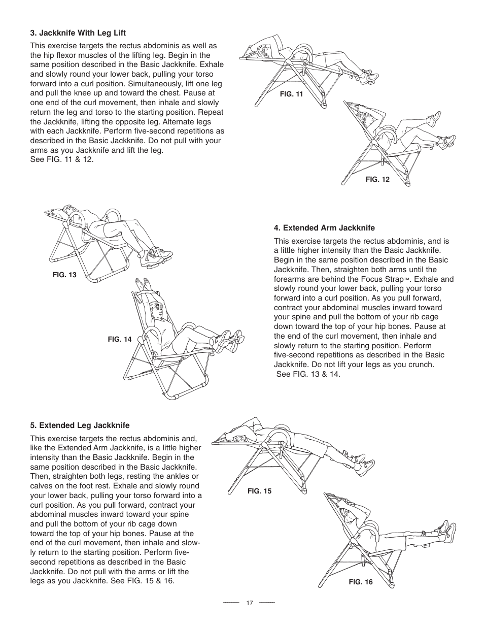 Fitness Quest Quest Ab Lounge XL System User Manual | Page 19 / 31