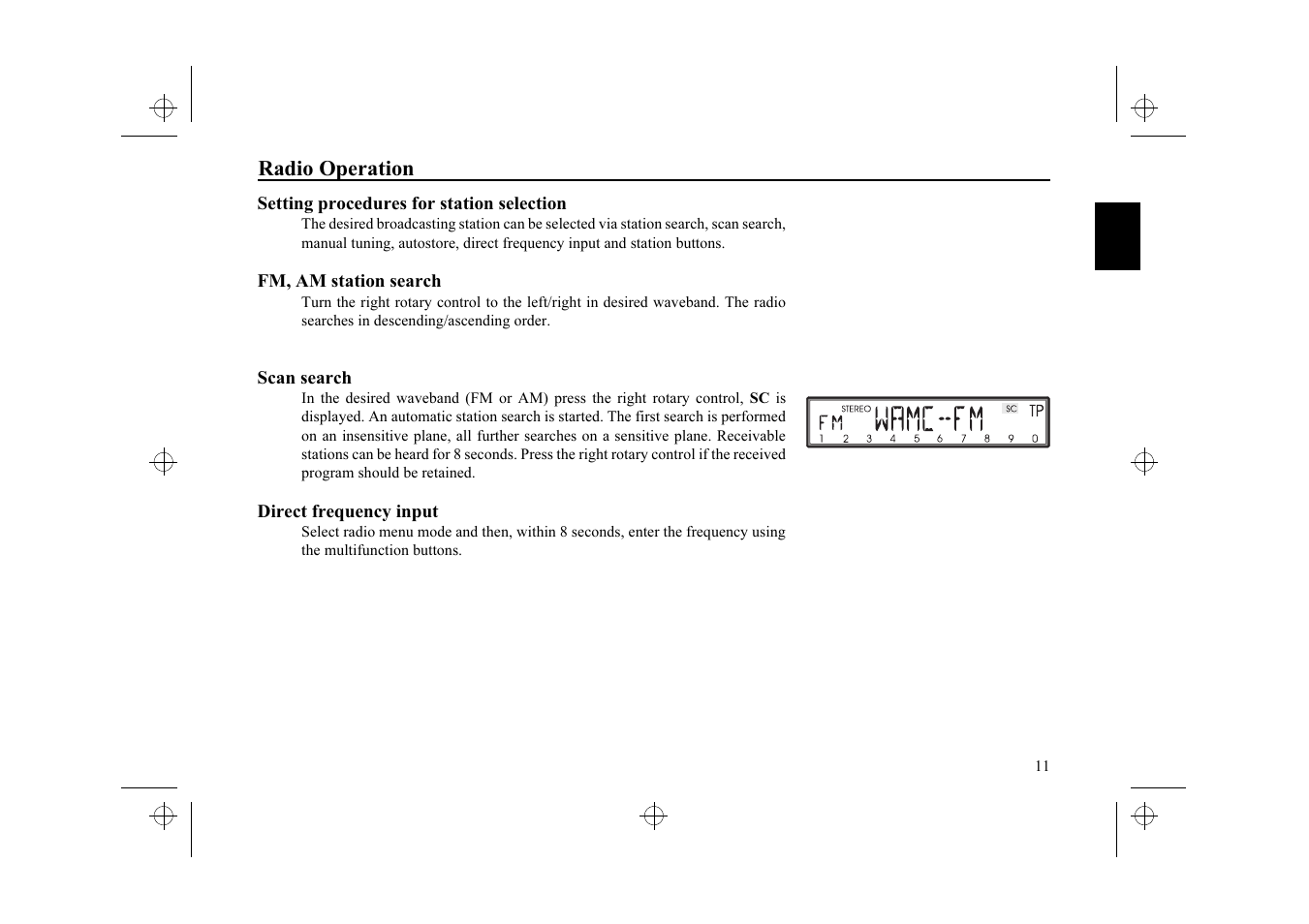 Ferrari stereo User Manual | Page 11 / 29