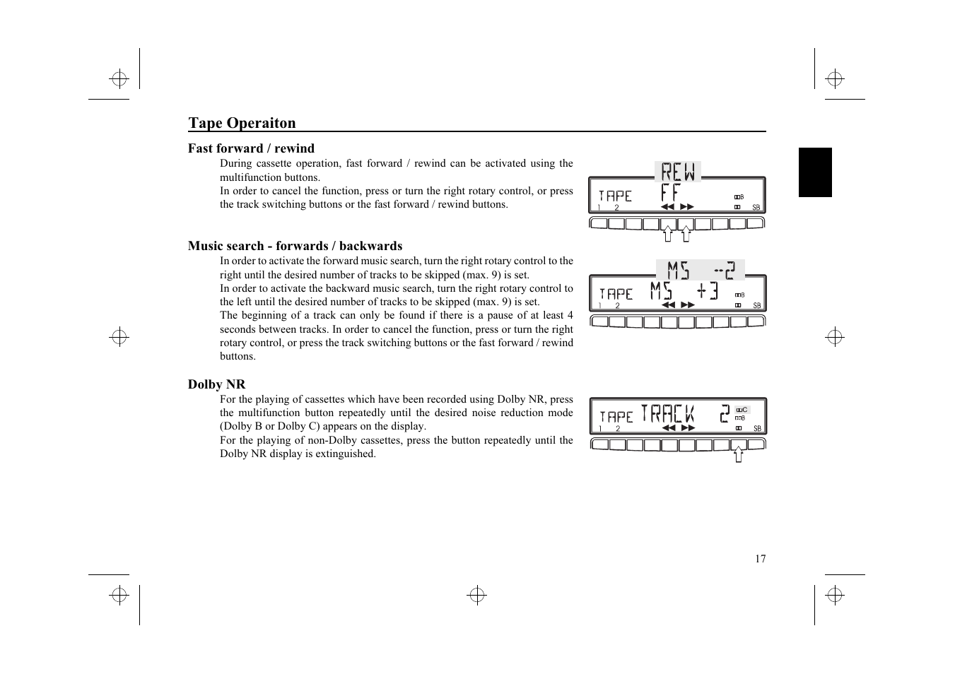 Ferrari stereo User Manual | Page 17 / 29