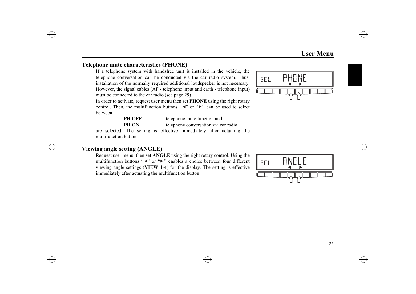 Ferrari stereo User Manual | Page 25 / 29
