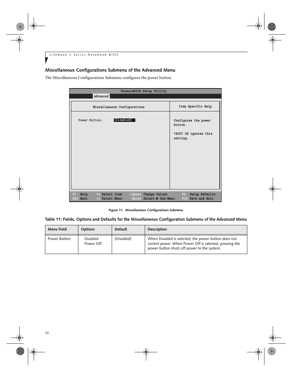 Fujitsu Siemens Computers LifeBook C2111 User Manual | Page 20 / 30