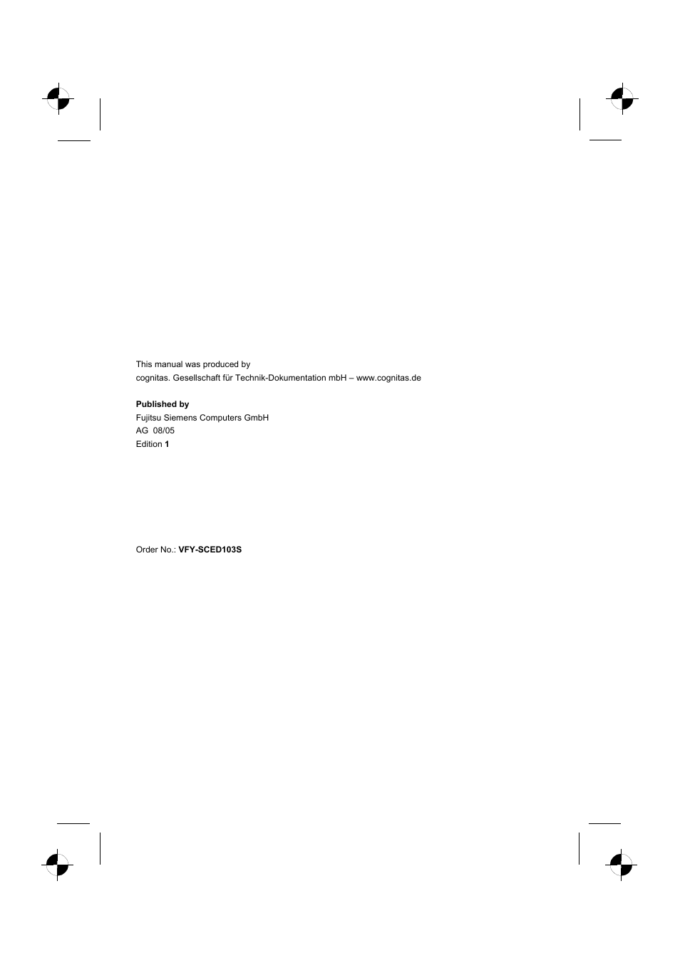 Fujitsu Siemens Computers X103 SFF User Manual | Page 4 / 49