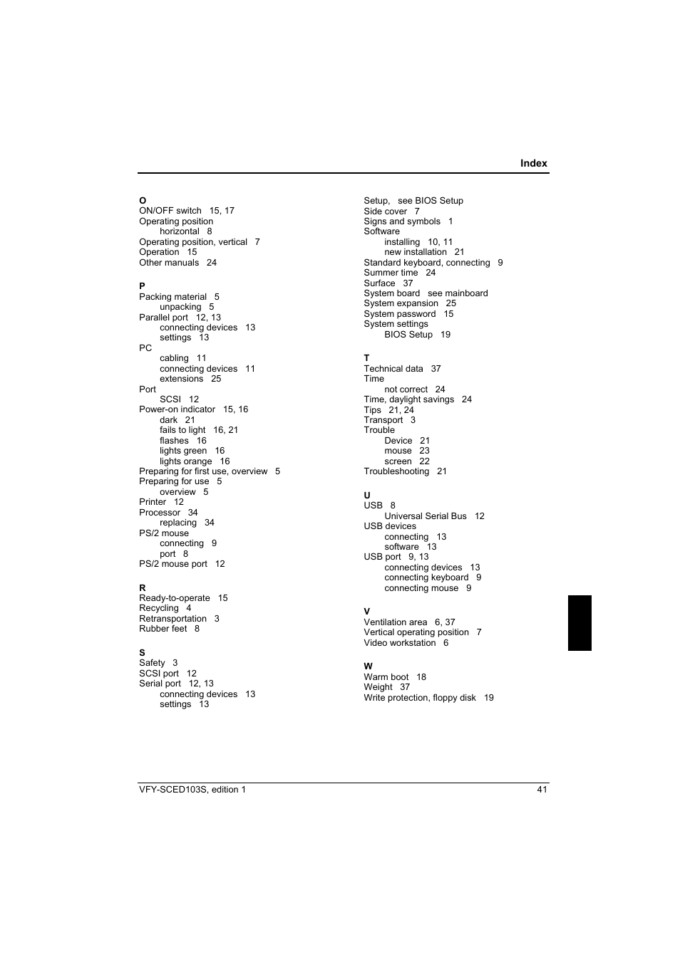 Fujitsu Siemens Computers X103 SFF User Manual | Page 49 / 49