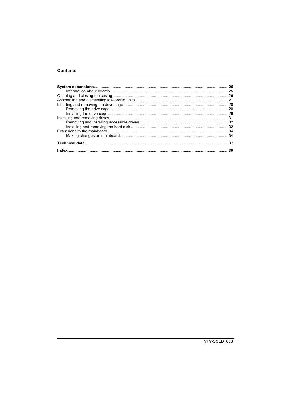 Fujitsu Siemens Computers X103 SFF User Manual | Page 8 / 49
