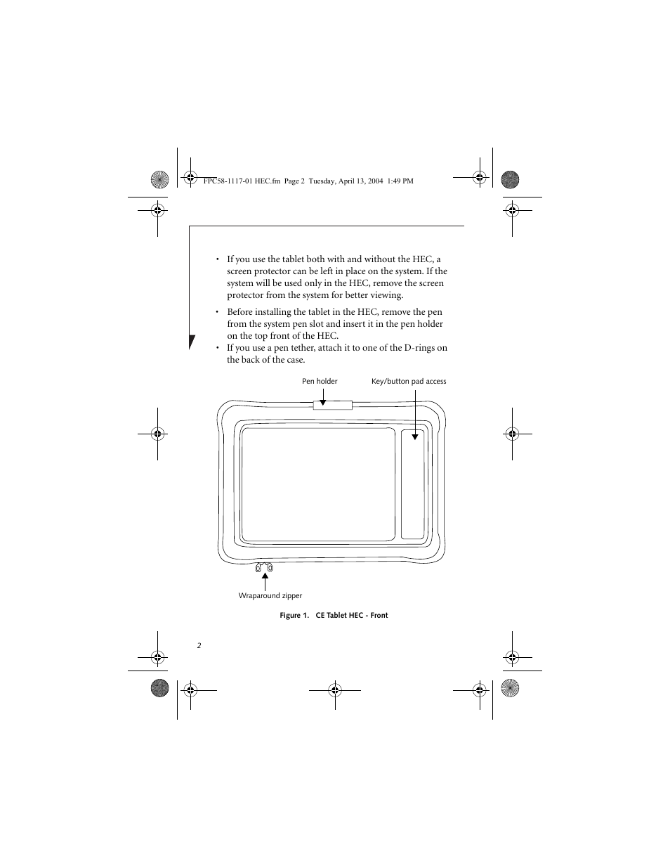 Fujitsu Siemens Computers Harsh Environment Case CT2000 User Manual | Page 2 / 8