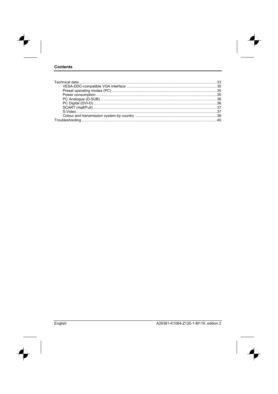 Fujitsu Siemens Computers P42-1AH User Manual | Page 2 / 44