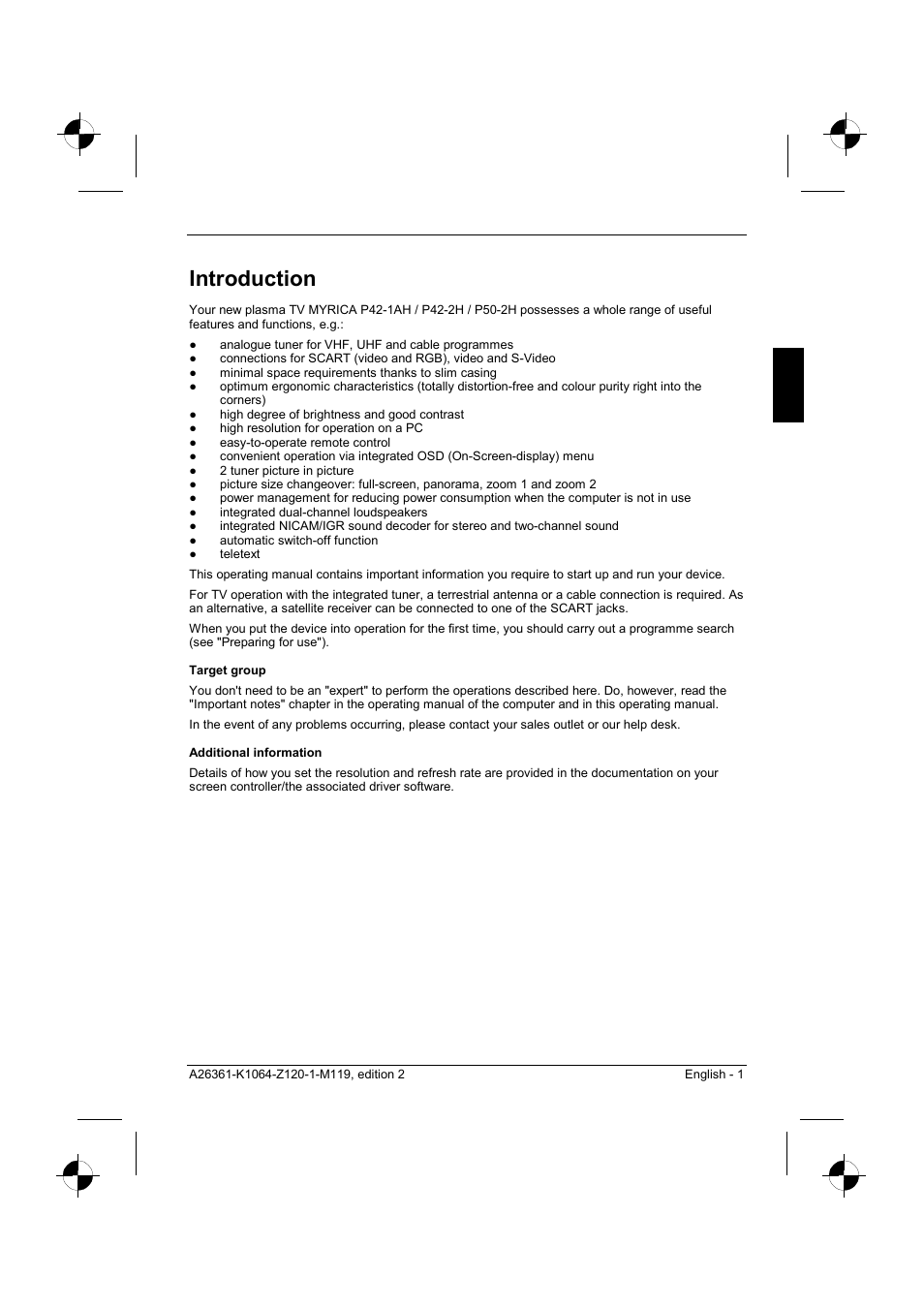 Introduction | Fujitsu Siemens Computers P42-1AH User Manual | Page 3 / 44