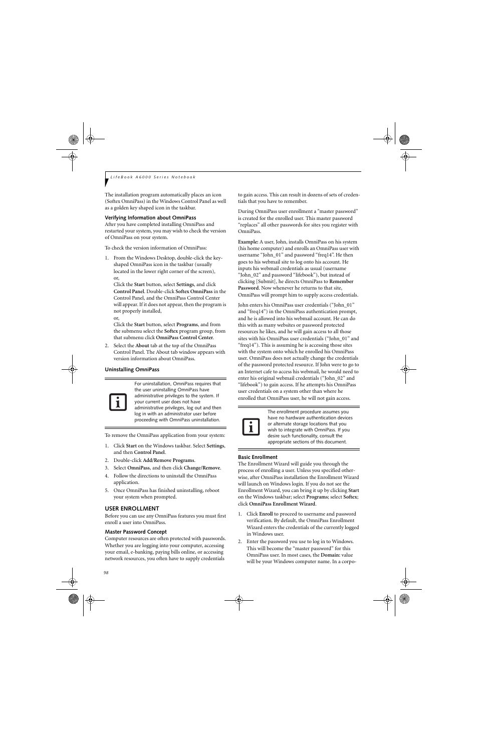 Fujitsu Siemens Computers A6030 User Manual | Page 108 / 120