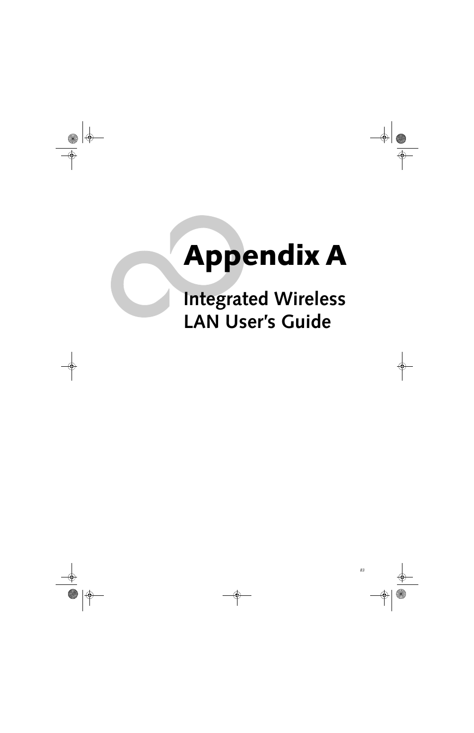 Appendix a, Integrated wireless lan user’s guide | Fujitsu Siemens Computers A6030 User Manual | Page 93 / 120