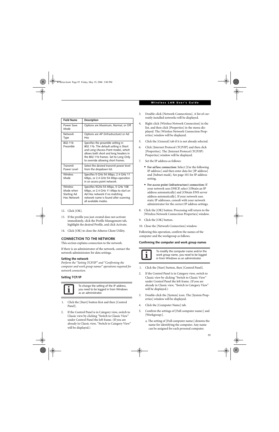 Fujitsu Siemens Computers LifeBook B6210 User Manual | Page 103 / 128