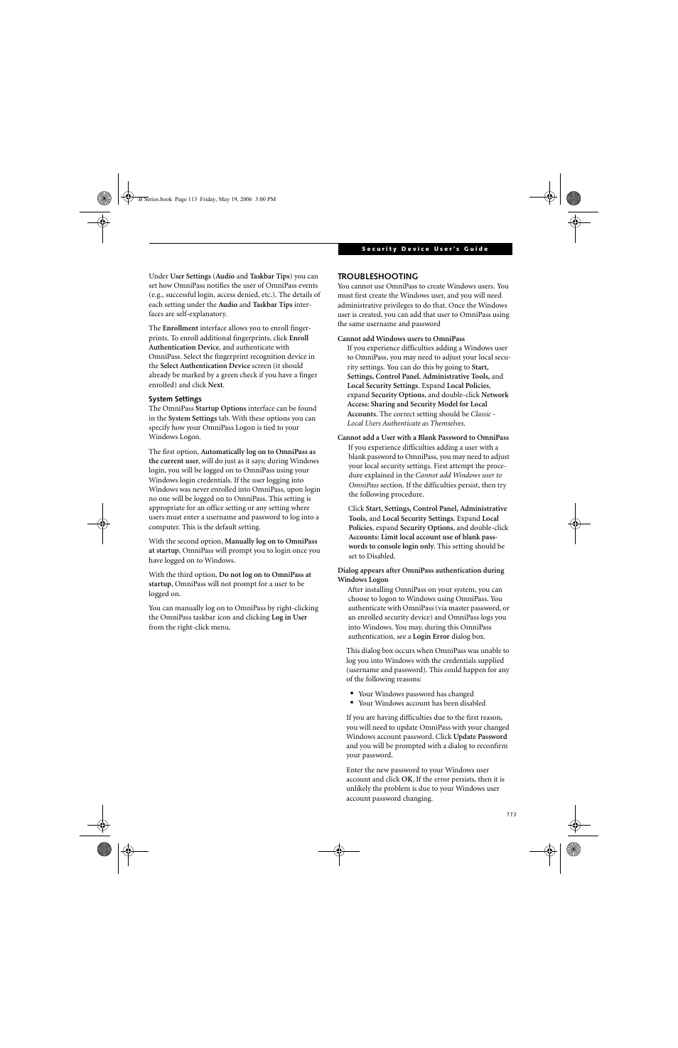 Fujitsu Siemens Computers LifeBook B6210 User Manual | Page 121 / 128