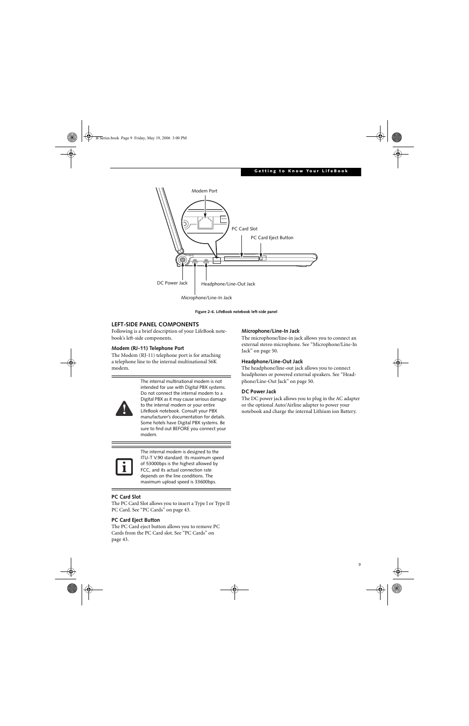 Fujitsu Siemens Computers LifeBook B6210 User Manual | Page 17 / 128