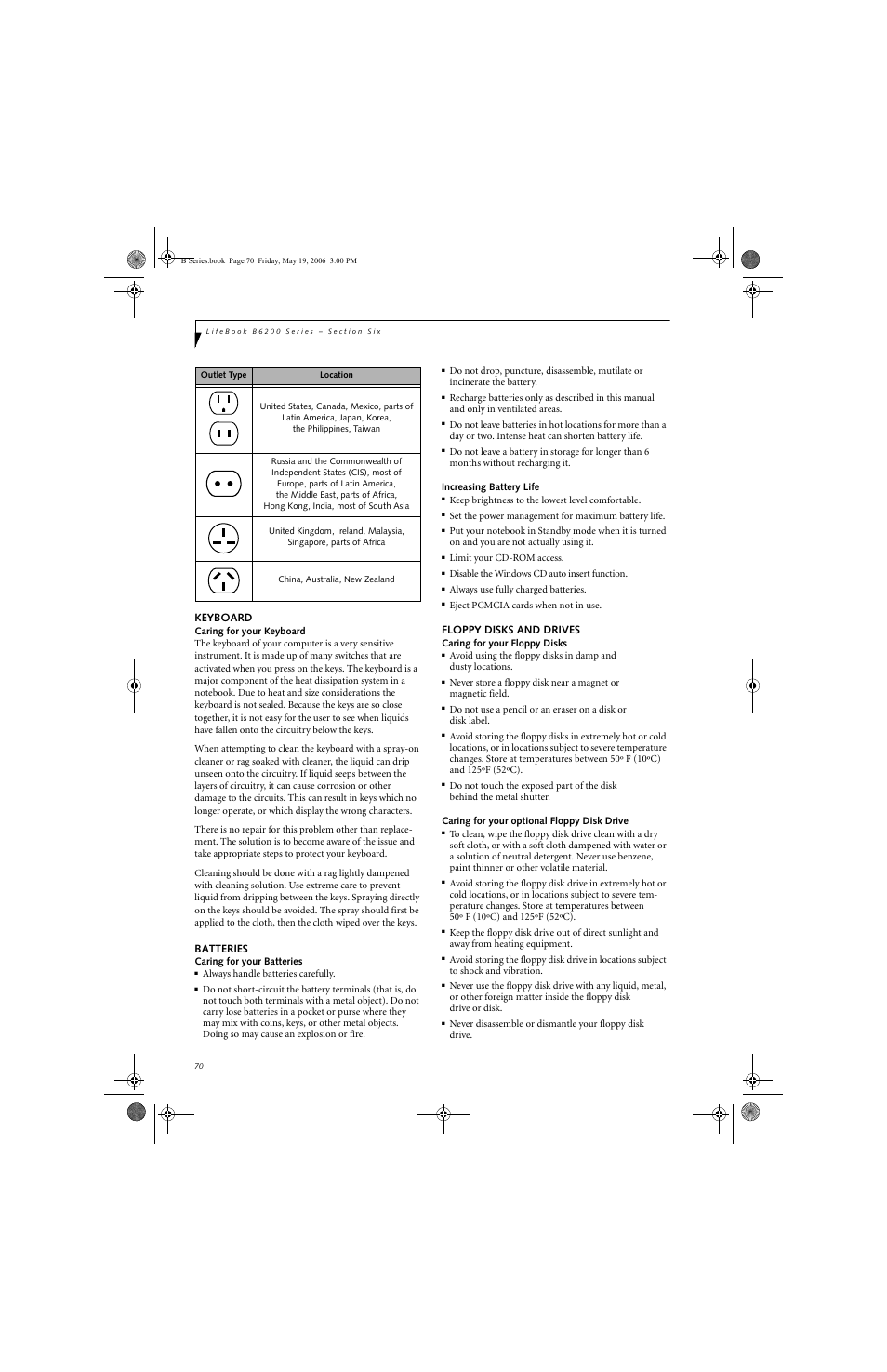 Fujitsu Siemens Computers LifeBook B6210 User Manual | Page 78 / 128