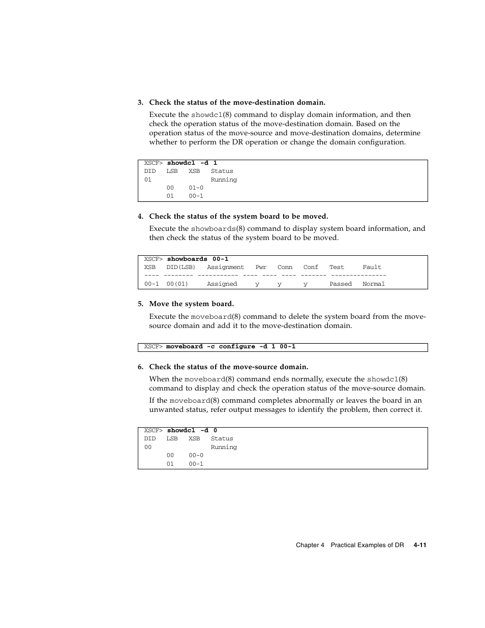 Fujitsu Siemens Computers SPARC Enterprise M8000 User Manual | Page 101 / 162