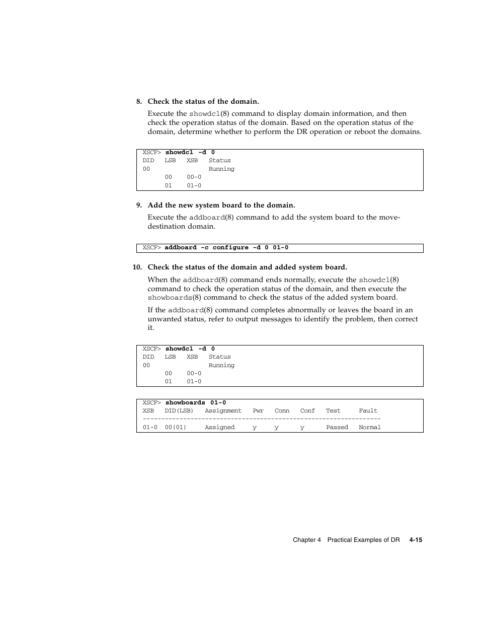 Fujitsu Siemens Computers SPARC Enterprise M8000 User Manual | Page 105 / 162