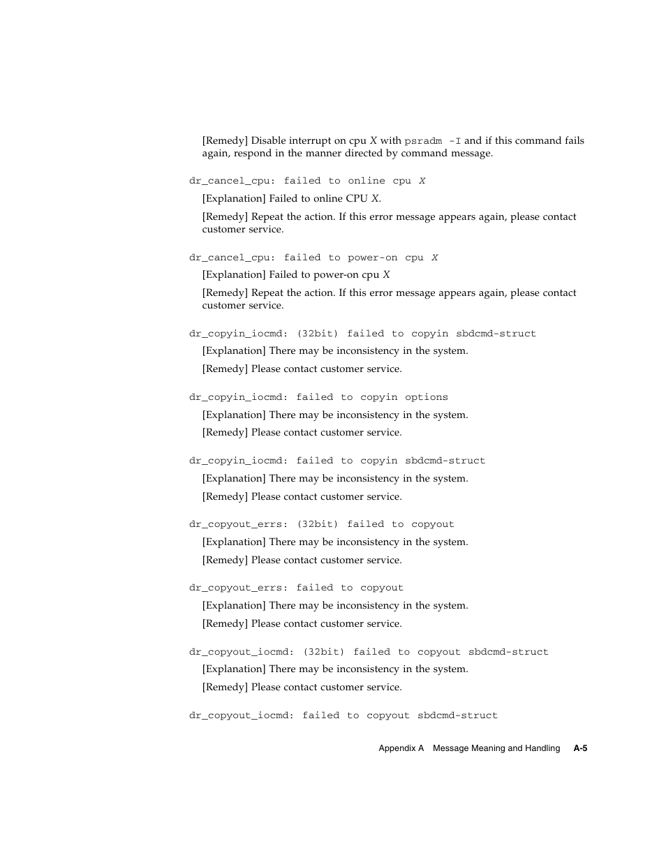 Fujitsu Siemens Computers SPARC Enterprise M8000 User Manual | Page 121 / 162