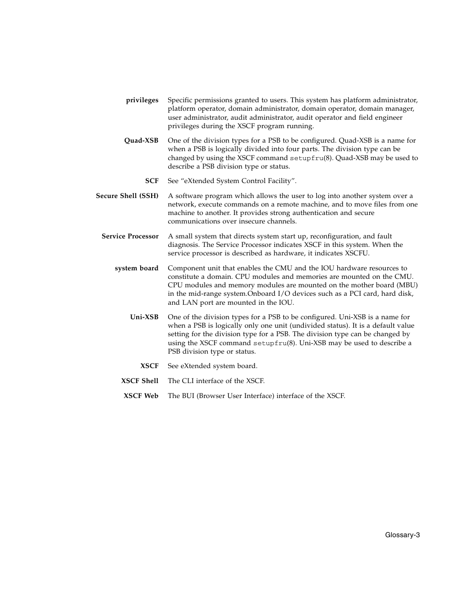 Fujitsu Siemens Computers SPARC Enterprise M8000 User Manual | Page 157 / 162