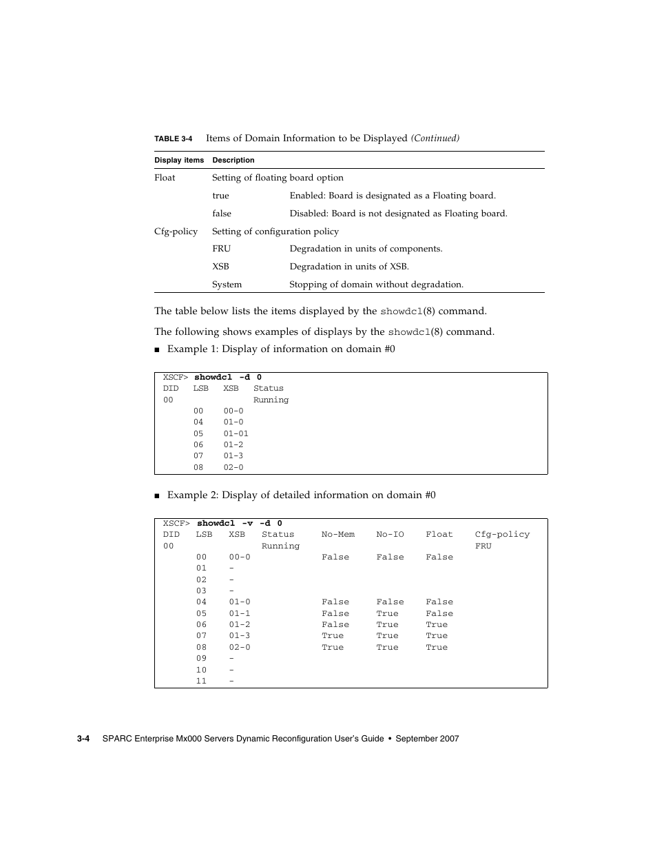Fujitsu Siemens Computers SPARC Enterprise M8000 User Manual | Page 66 / 162