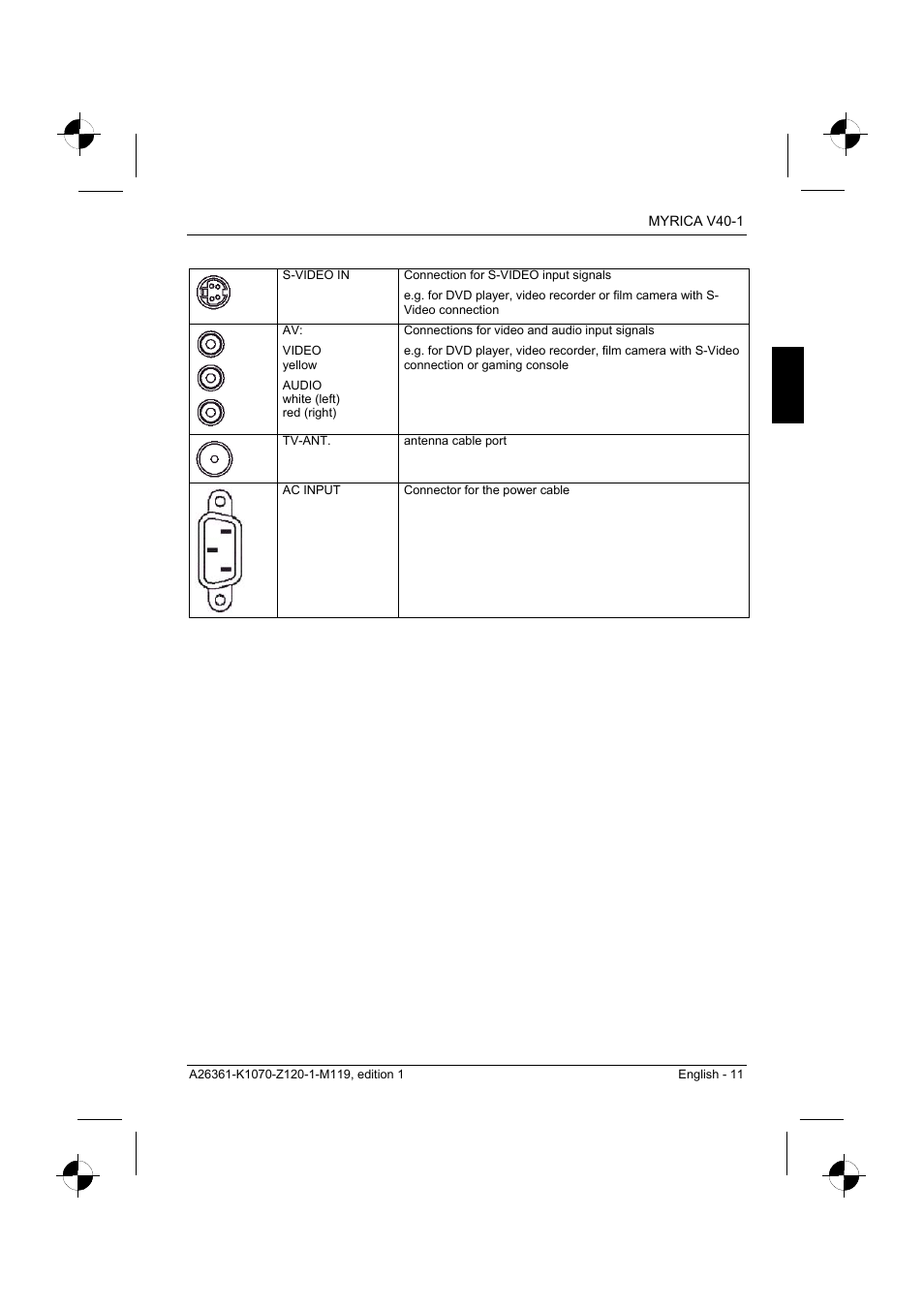 Fujitsu Siemens Computers V40-1 User Manual | Page 13 / 44