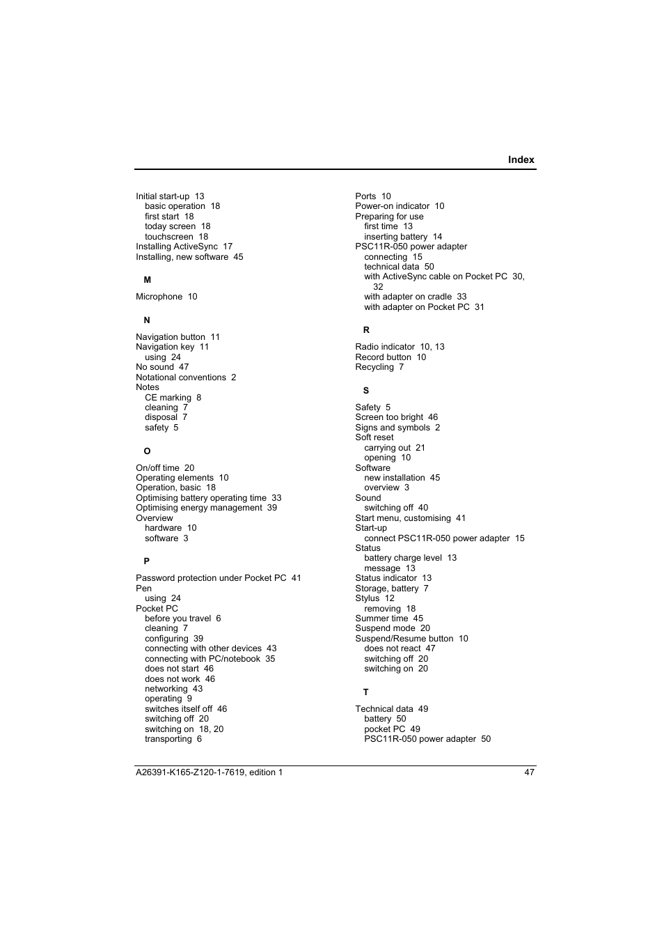 Fujitsu Siemens Computers LOOX N User Manual | Page 55 / 56