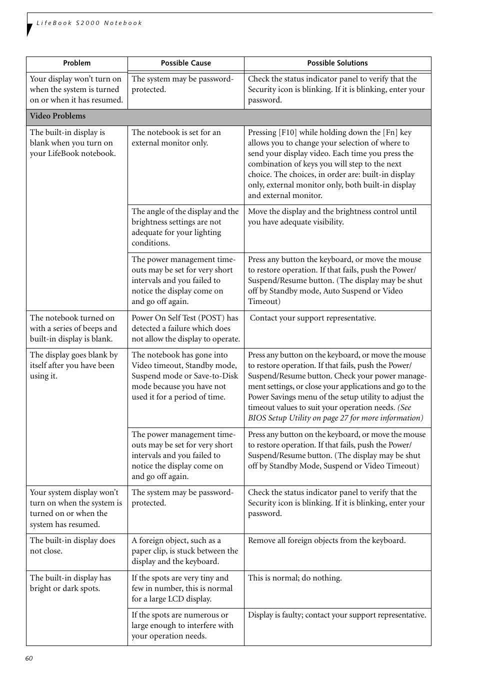 Fujitsu Siemens Computers LifeBook S2210 User Manual | Page 71 / 132