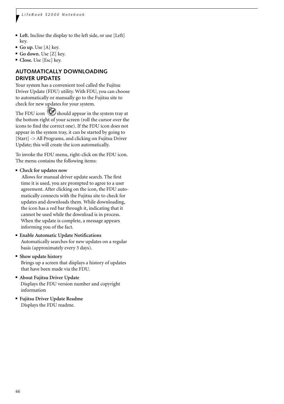Automatically downloading driver updates | Fujitsu Siemens Computers LifeBook S2210 User Manual | Page 77 / 132
